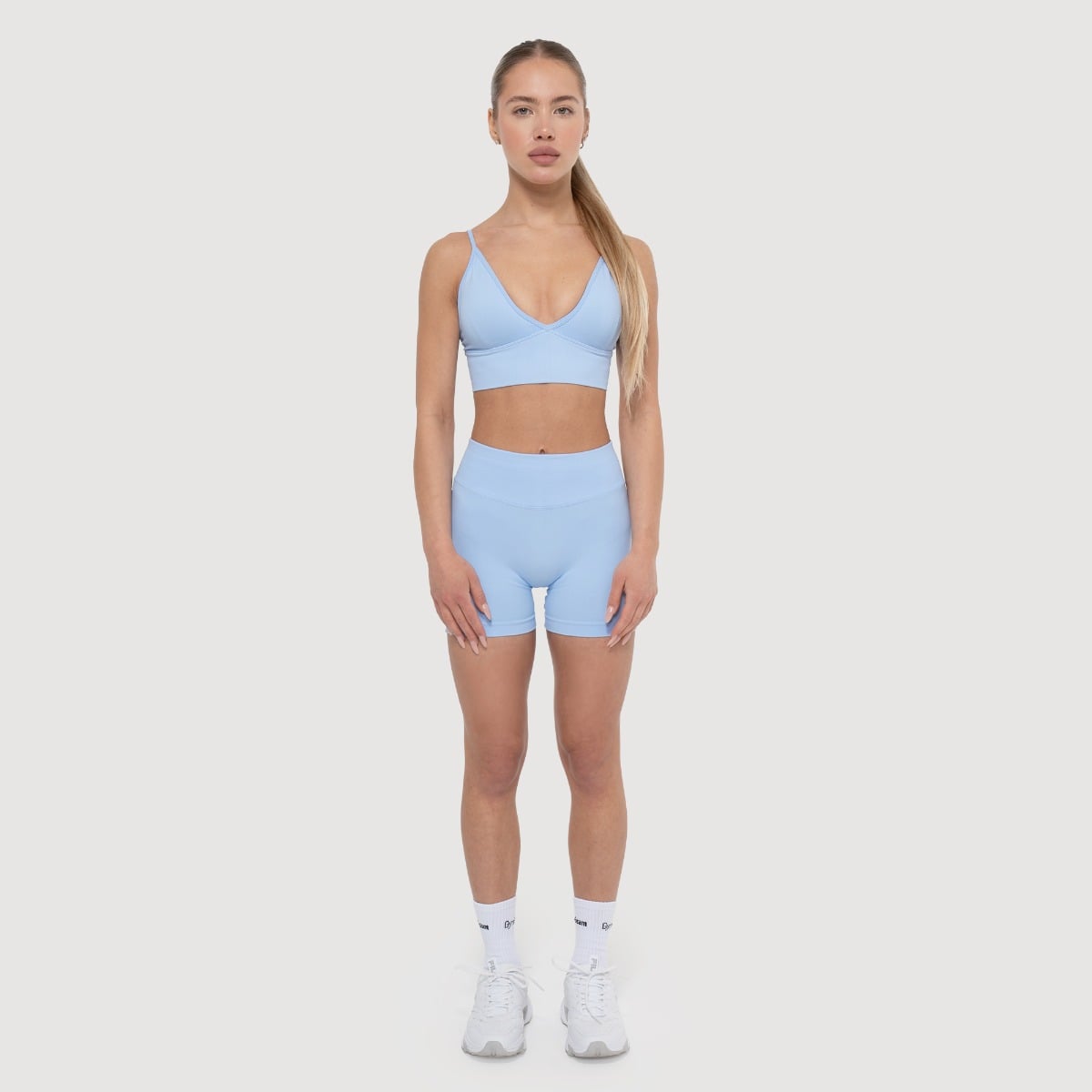 Dámské šortky Luma Baby Blue - GymBeam modrá S