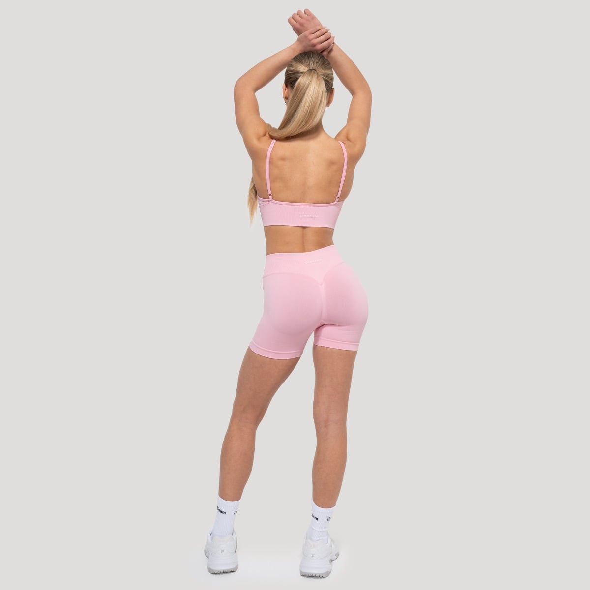 Dámské šortky Luma Baby Pink - GymBeam růžová S