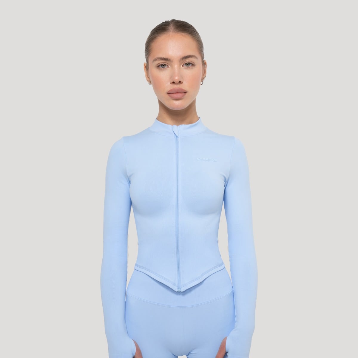 Dámský sportovní top Luma Baby Blue - GymBeam