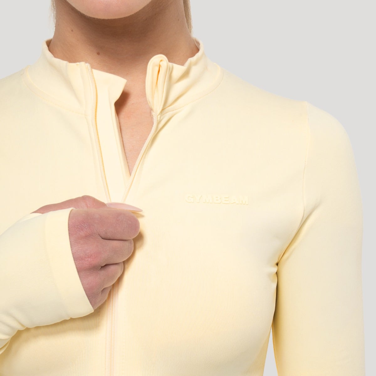 Dámský sportovní top Luma Butter Yellow - GymBeam žlutá L