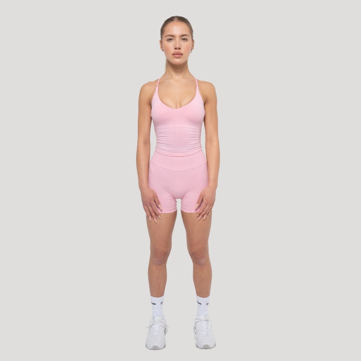 GymBeam Dámské tílko Luma Baby Pink (obrázek 5)