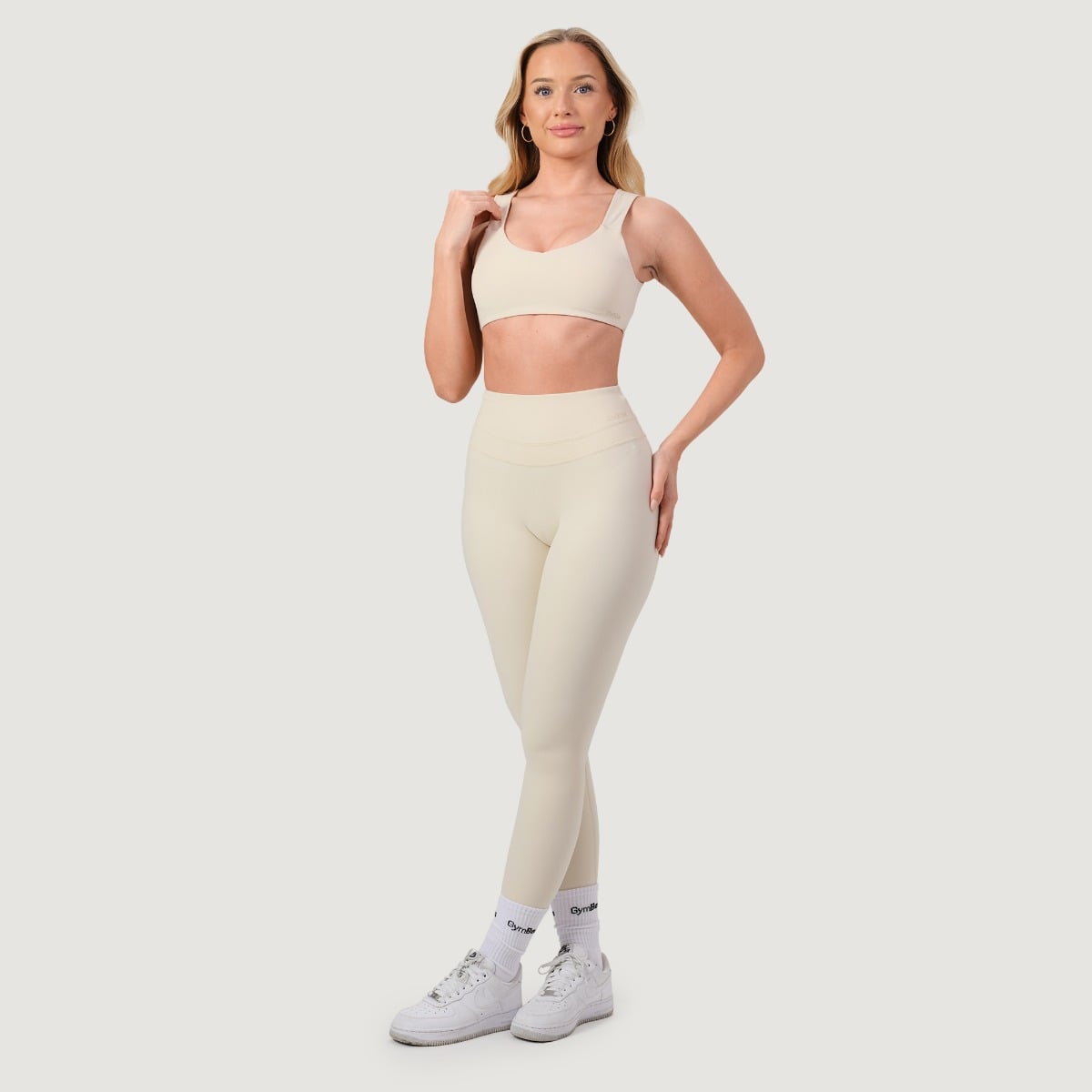 Dámské legíny NEO Almond - GymBeam cream S