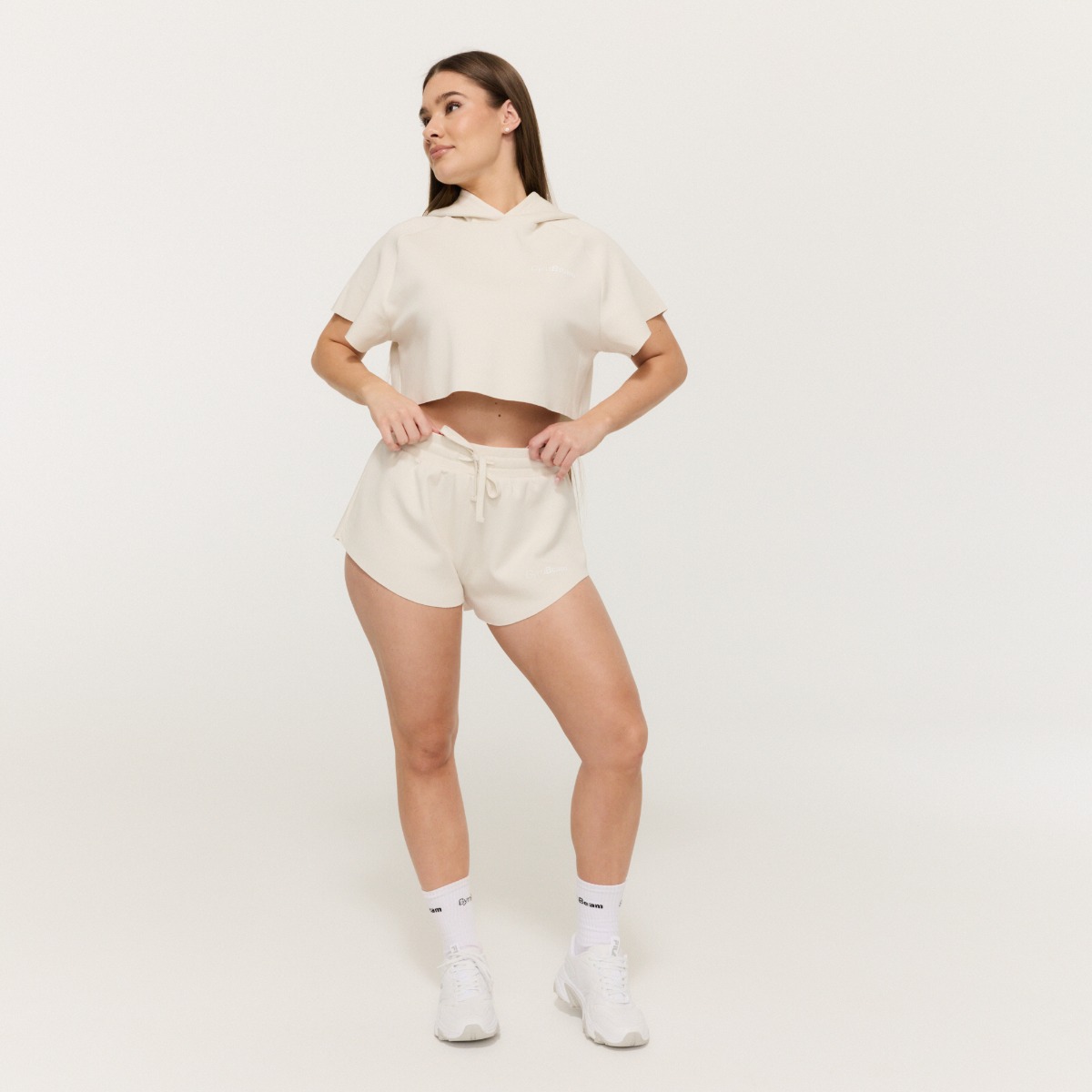 GymBeam Women‘s Relay Shorts Pearl (obrázek 5)