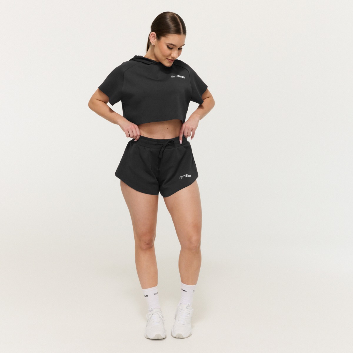 GymBeam Women‘s Relay Shorts Black (obrázek 3)