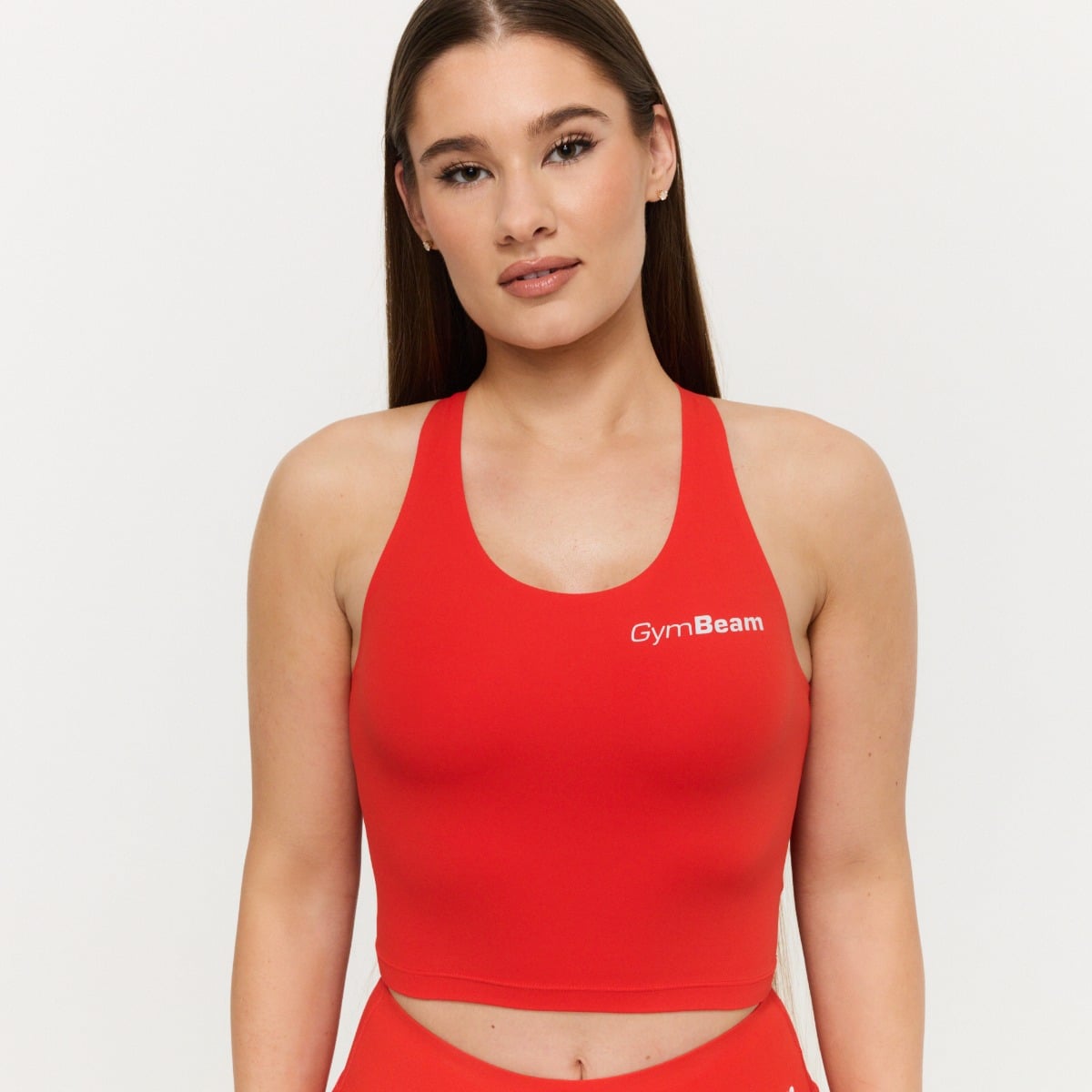 Dámský sportovní top BEAT Tangerine - GymBeam