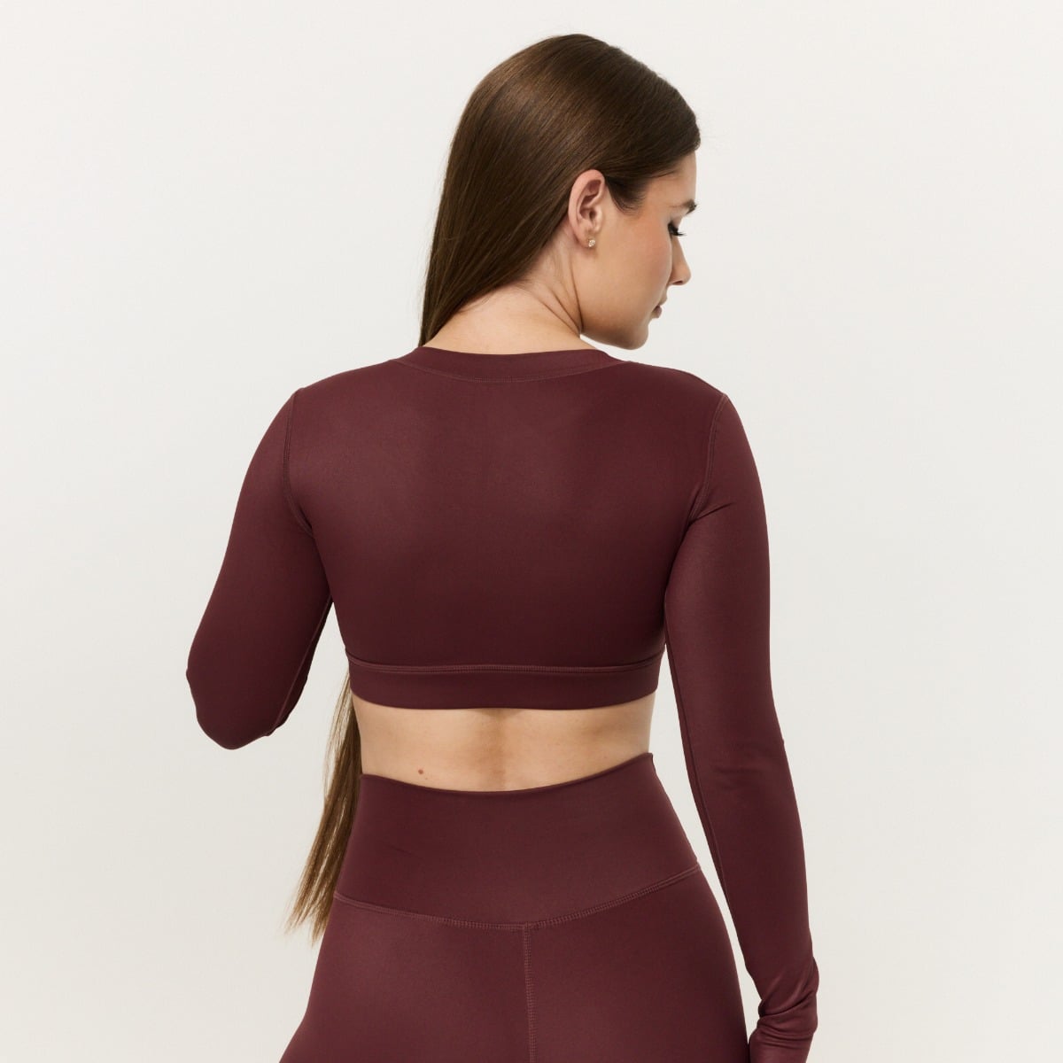 GymBeam Dámský sportovní top Prime Fig (obrázek 4)