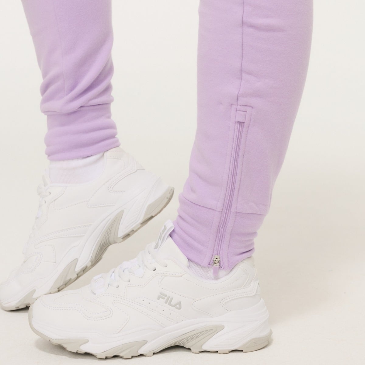 Dámské tepláky Limitless Lavender - GymBeam lavender XL