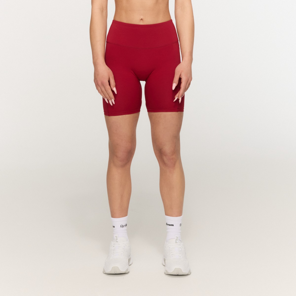 Dámské šortky Varsity Red - GymBeam červená S