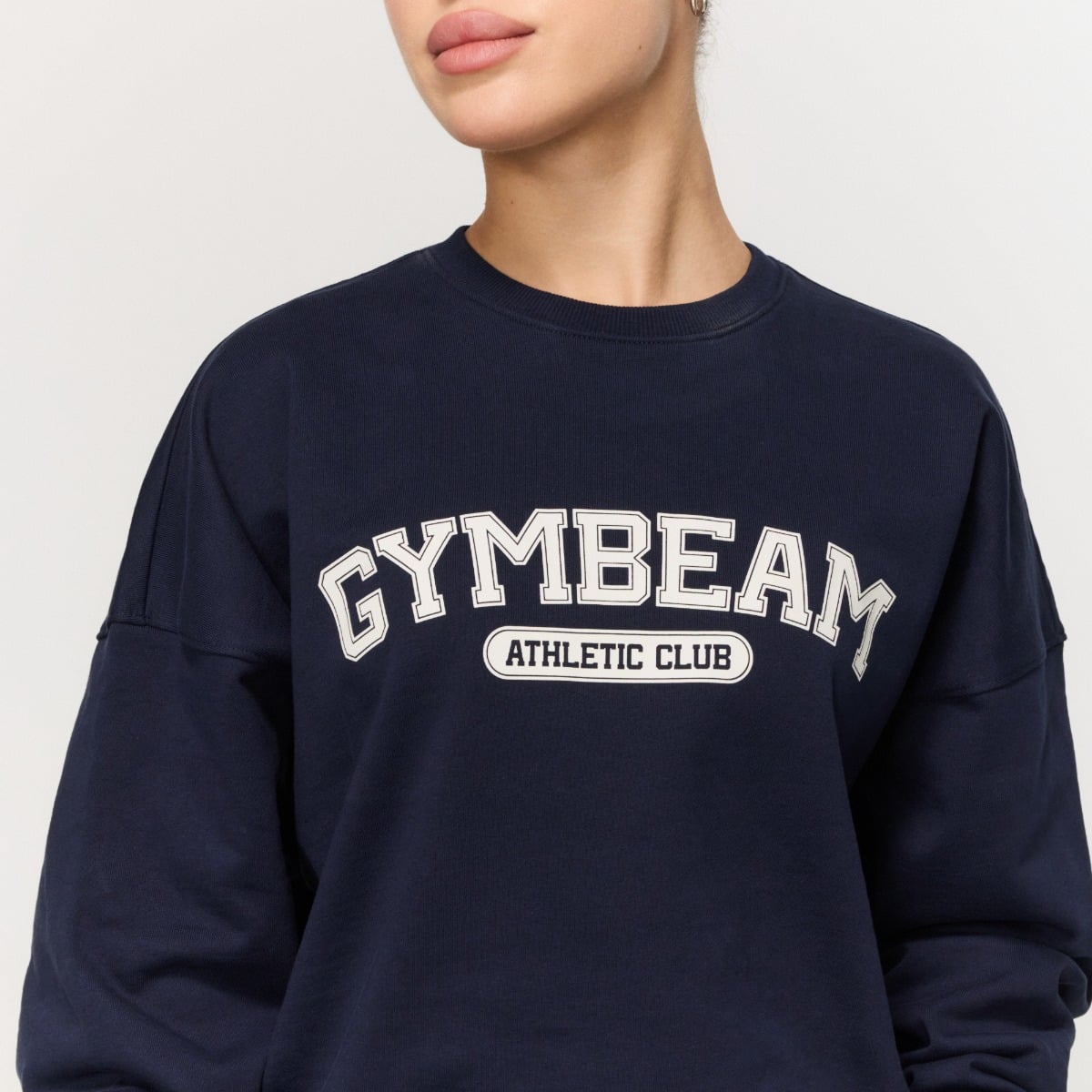 GymBeam Dámská mikina Varsity Blue (obrázek 5)
