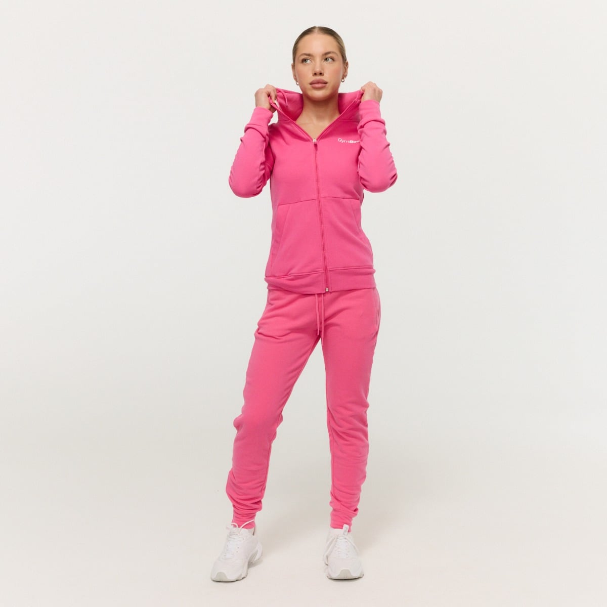 GymBeam Dámská mikina se zipem Limitless Dragonfruit (obrázek 5)