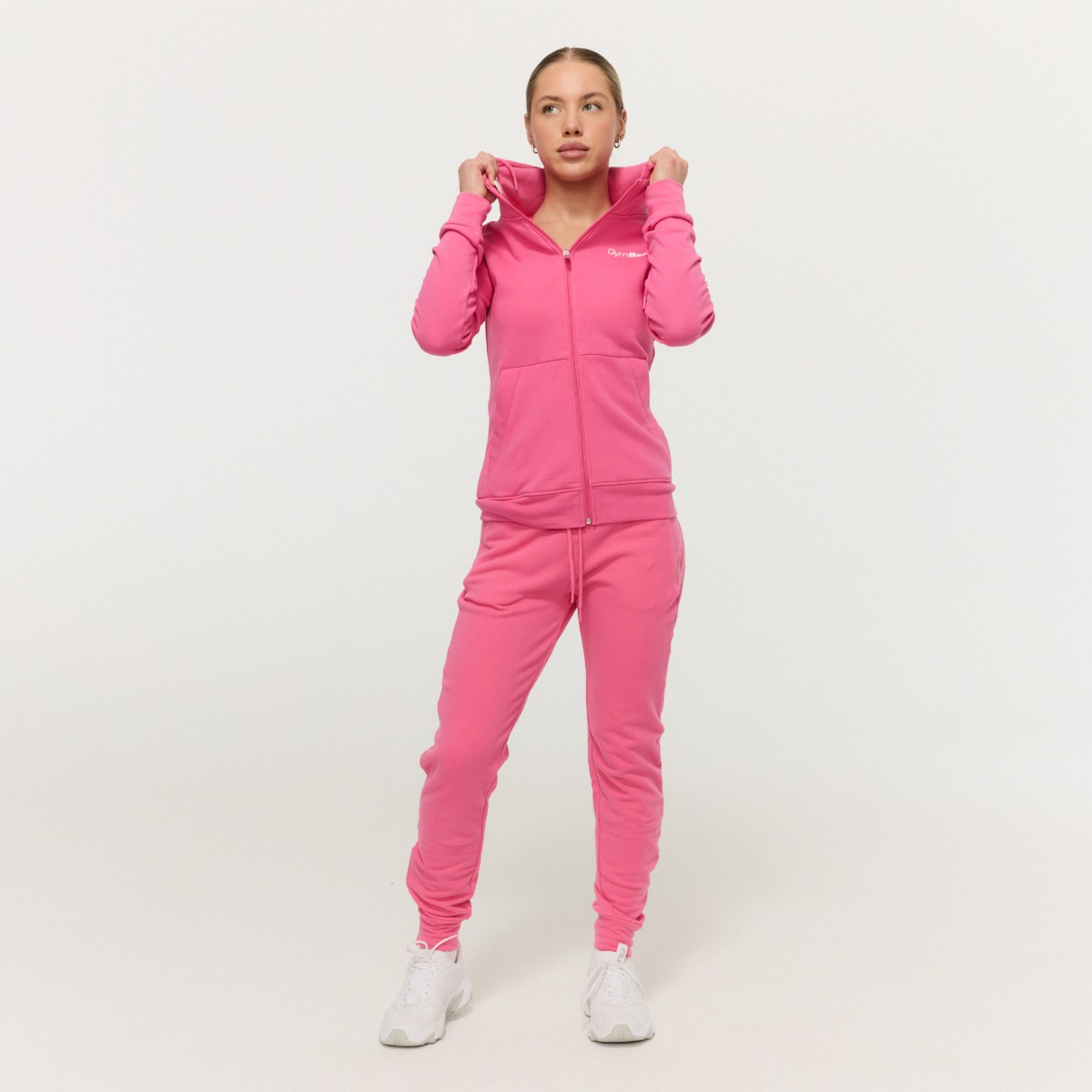 GymBeam Dámská mikina se zipem Limitless Dragonfruit (obrázek 5)