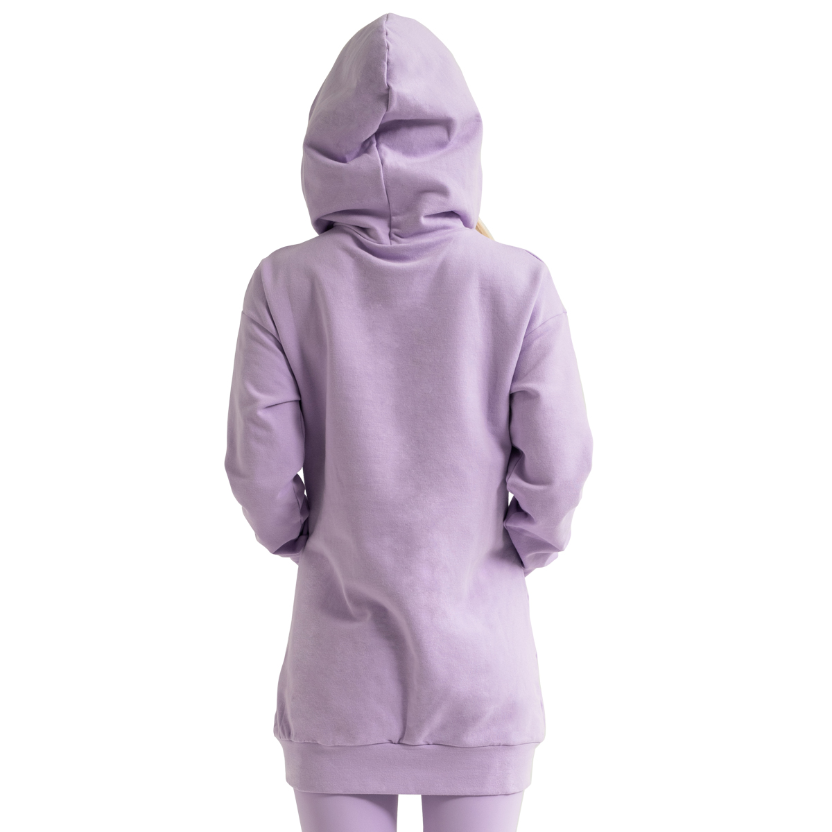 GymBeam Dámská Longline mikina Limitless Lavender (obrázek 9)