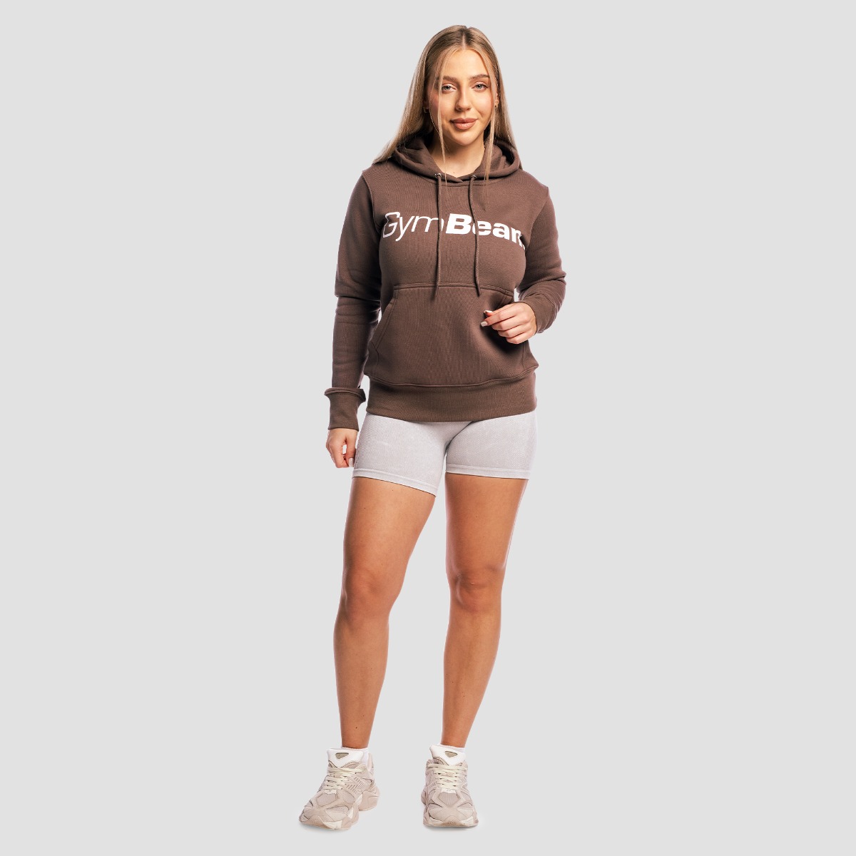 GymBeam Dámská mikina Athlete Cocoa (obrázek 4)