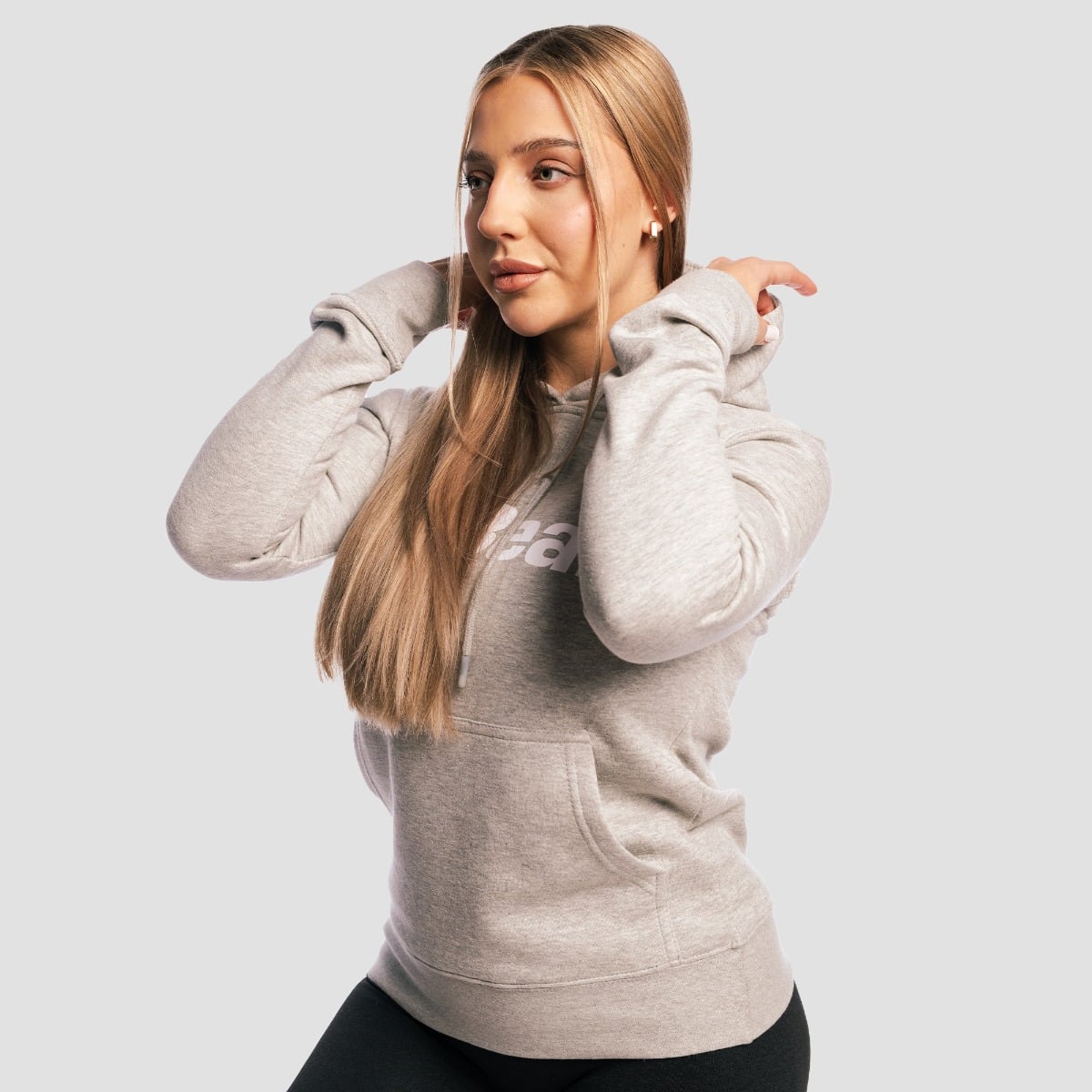 GymBeam Dámská mikina Athlete Grey (obrázek 3)