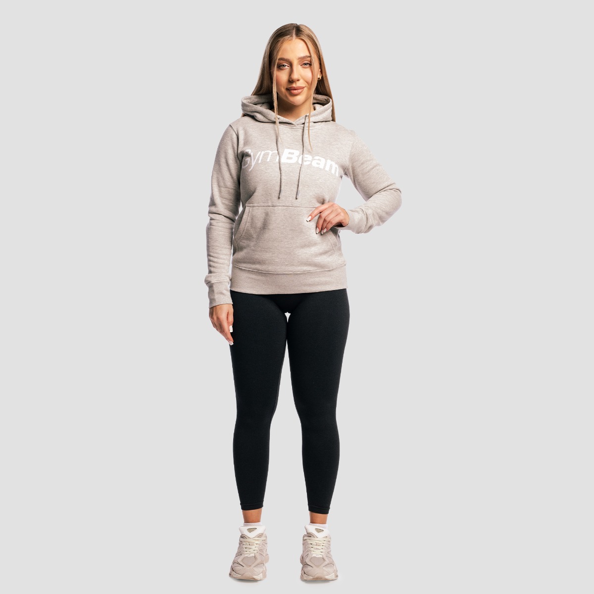 GymBeam Dámská mikina Athlete Grey (obrázek 4)