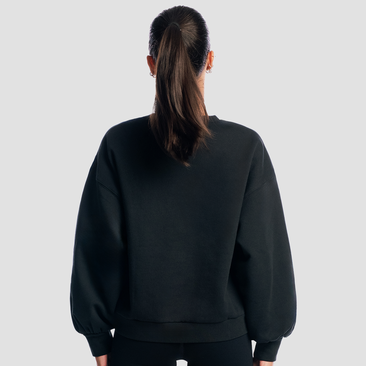 GymBeam Dámská mikina Base Black (obrázek 3)