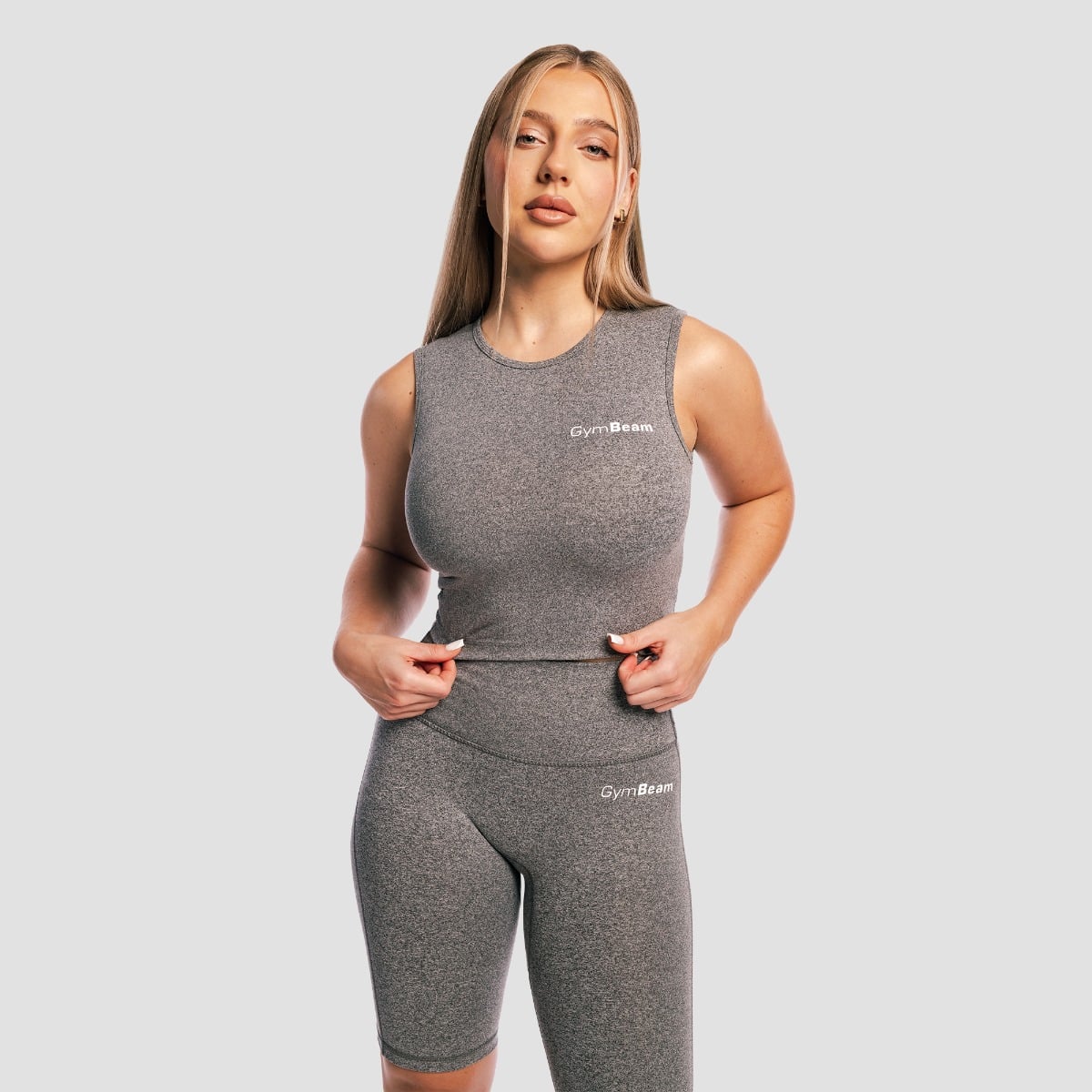 GymBeam Women‘s Core Croptop Storm (obrázek 4)