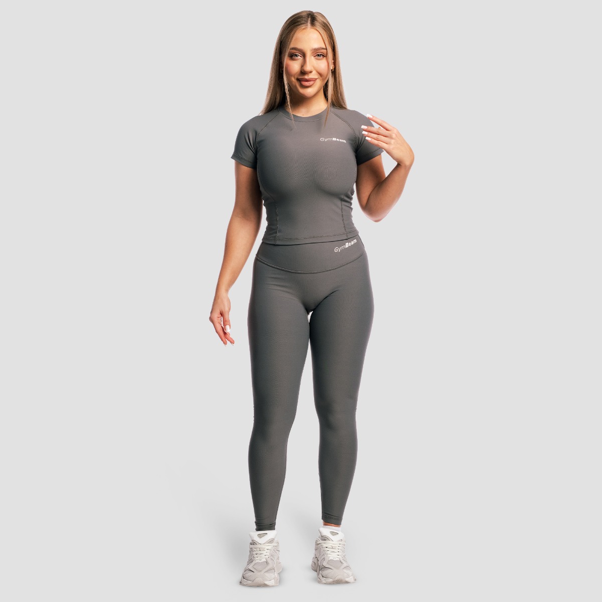 GymBeam Women‘s Core Leggings Carbon (obrázek 5)