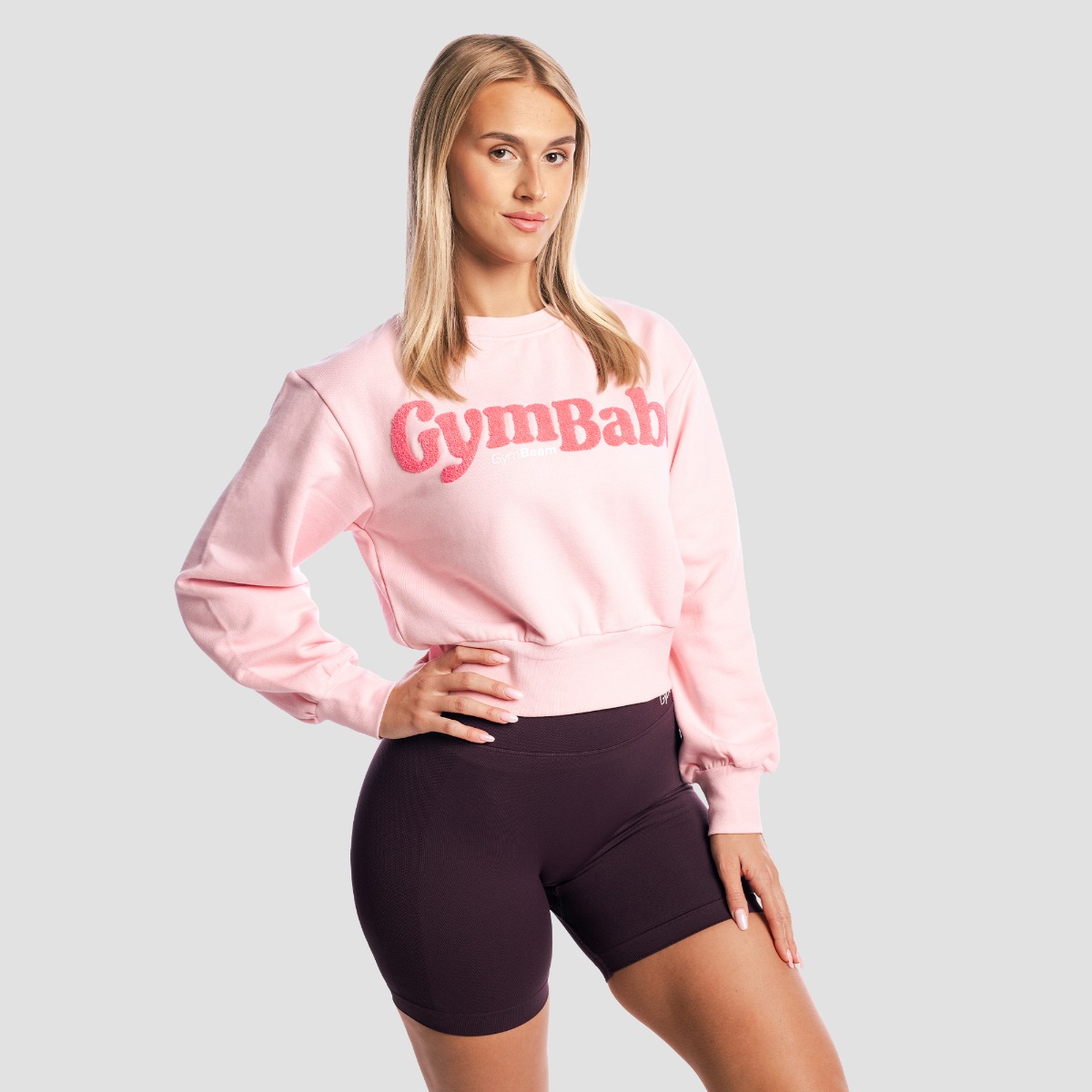 GymBeam Dámská mikina GymBabe Cherrybloom (obrázek 4)
