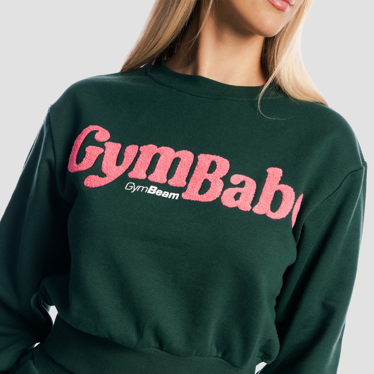 GymBeam Dámská mikina GymBabe Forest (obrázek 3)