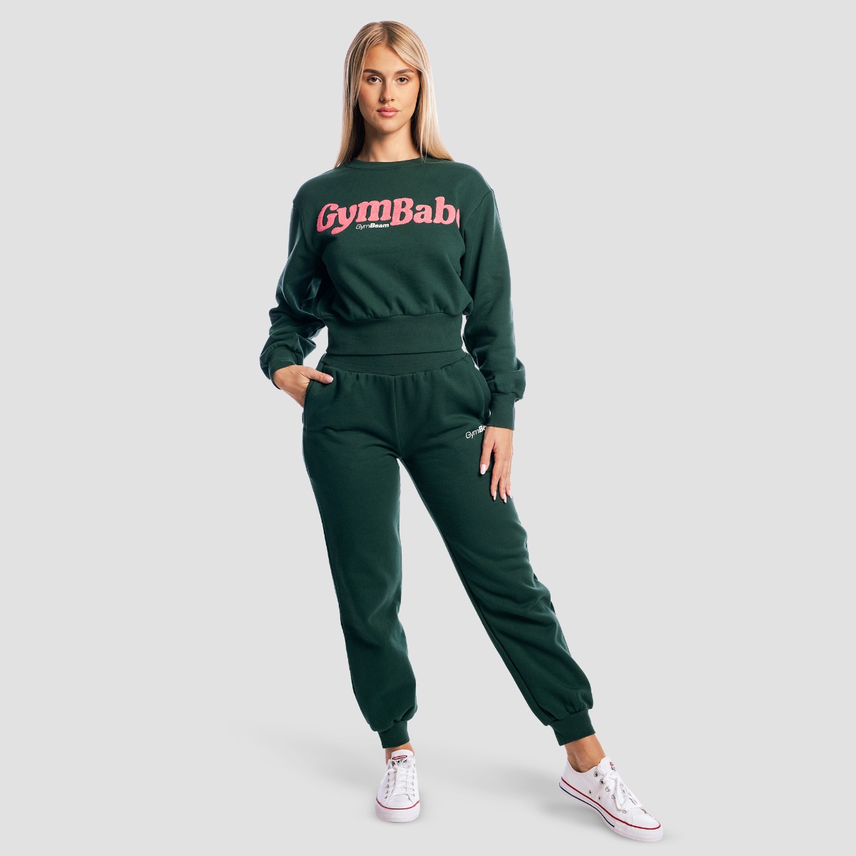 GymBeam Dámská mikina GymBabe Forest (obrázek 6)