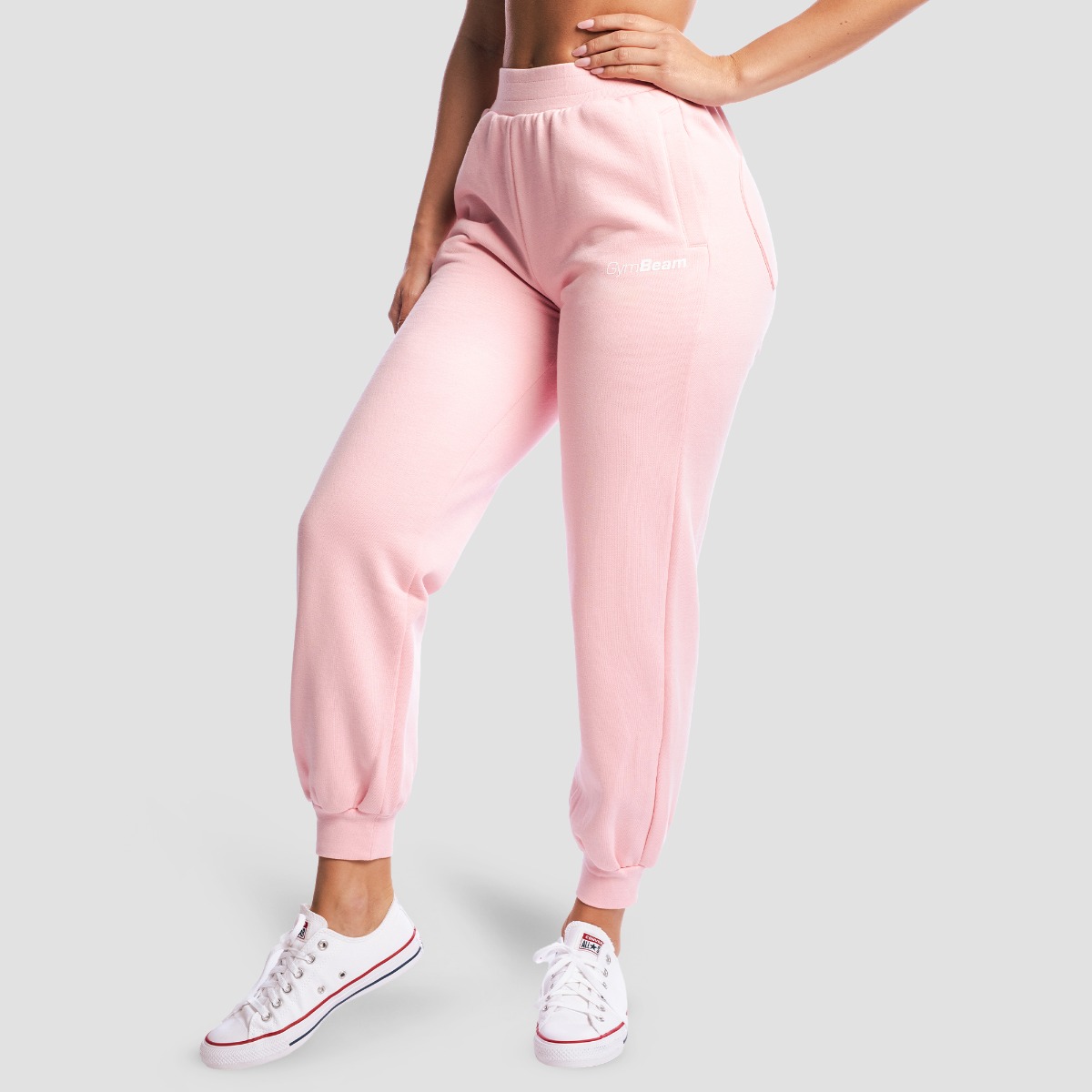 GymBeam Dámské tepláky GymBabe Cherrybloom (obrázek 5)