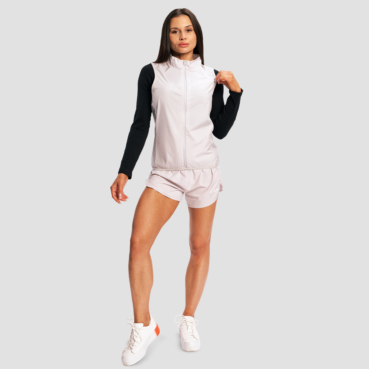 GymBeam Dámská bežecká vesta Pulse X Gray (obrázek 5)