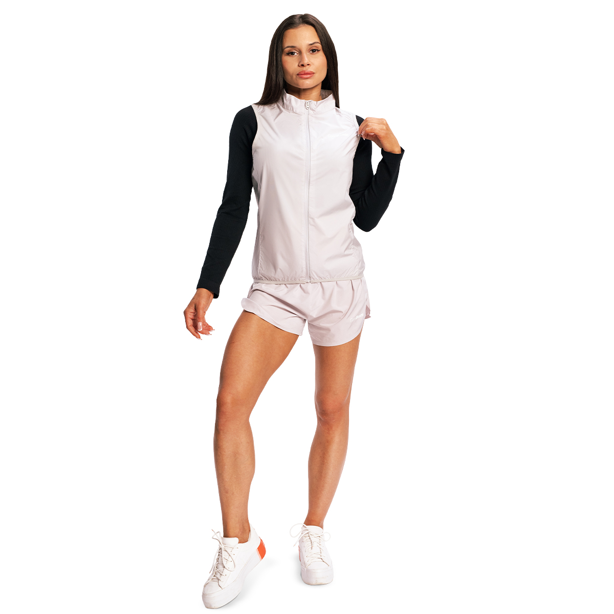 GymBeam Dámská bežecká vesta Pulse X Gray (obrázek 10)