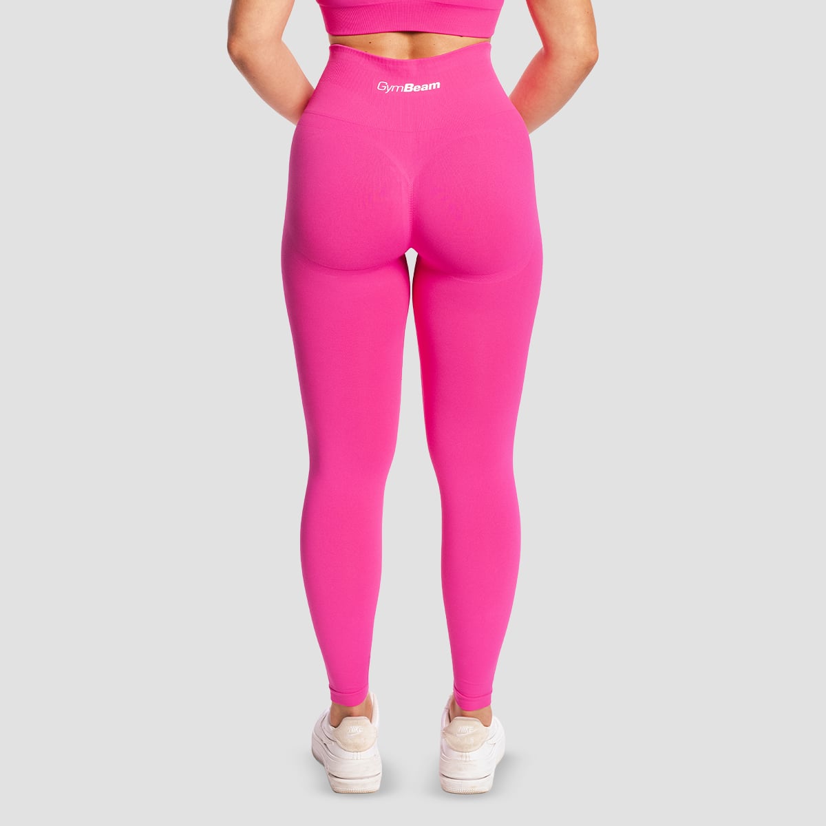 GymBeam Dámské bezešvé legíny Sculpt Rose (obrázek 5)