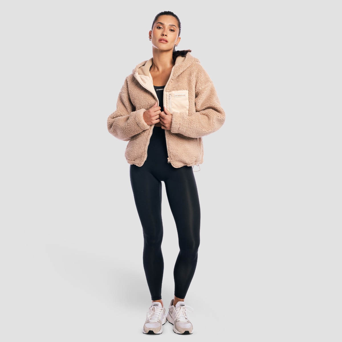 GymBeam Women‘s Sherpa Jacket Canyon (obrázek 5)
