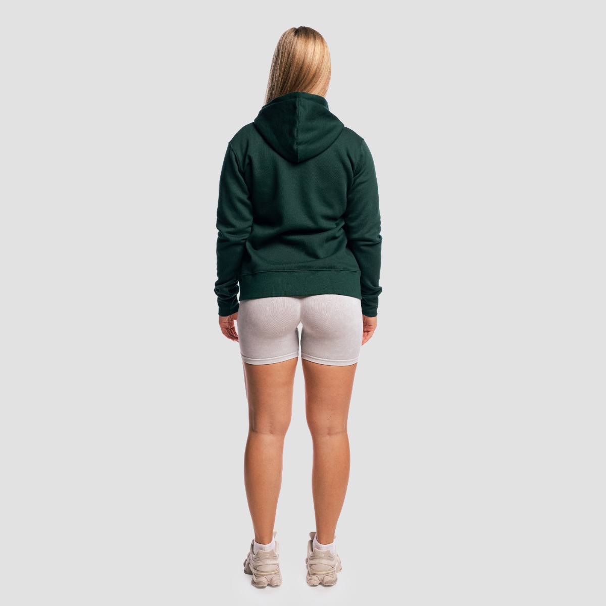 GymBeam Dámská mikina Zipper Hoodie Pine (obrázek 5)