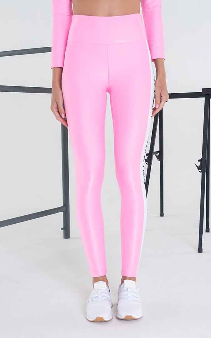 LABELLAMAFIA Dámské legíny Essentials Pink (obrázek 3)