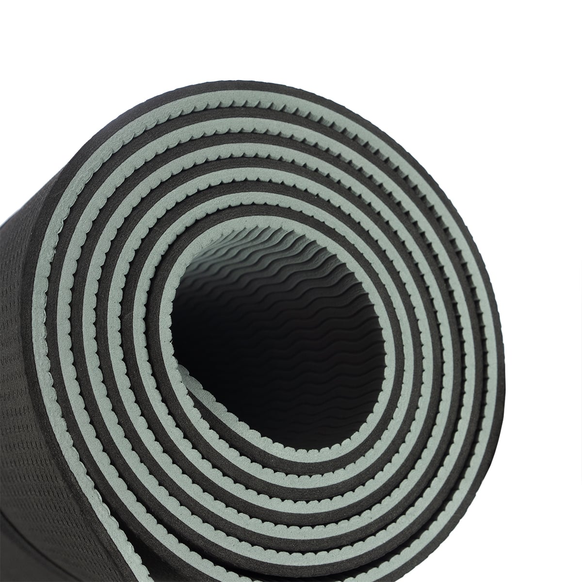 Podložka Yoga Mat Dual Grey/Black - GymBeam šedá - černá uni