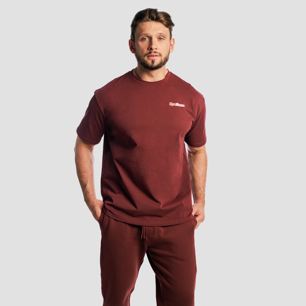 GymBeam Tričko Zone Cherrywood (obrázek 4)