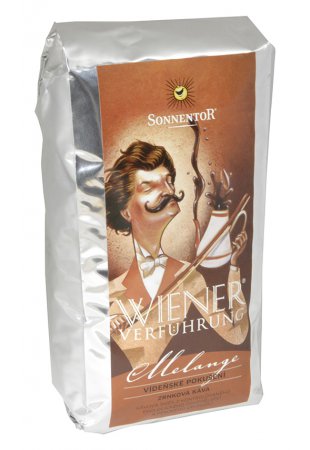 BIO Káva Vídeňské pokušení Melange zrnková - Sonnentor  500 g