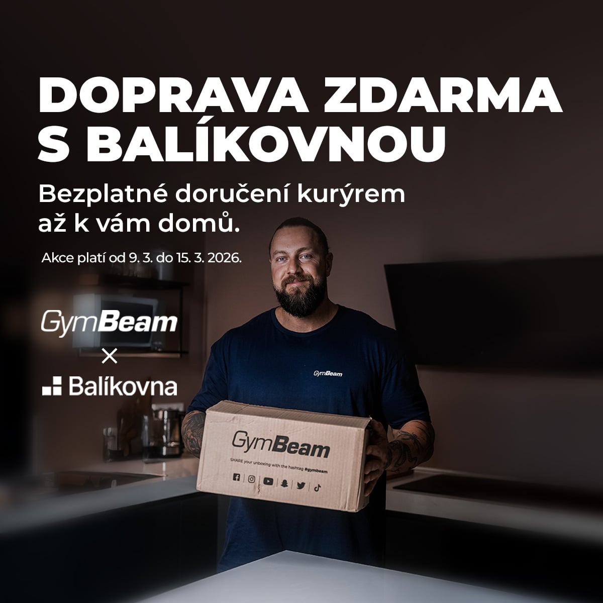 Doprava ZDARMA s Balíkovnou