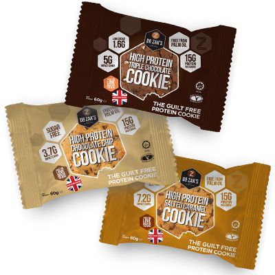 Proteínová sušienka High Protein Cookie 60 g - Dr Zaks