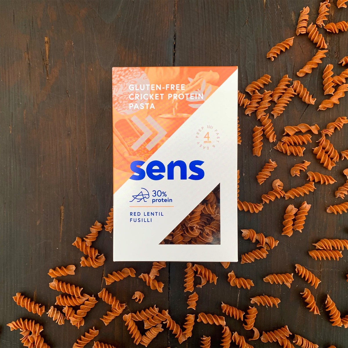 Proteinové těstoviny z cvrččí mouky - SENS