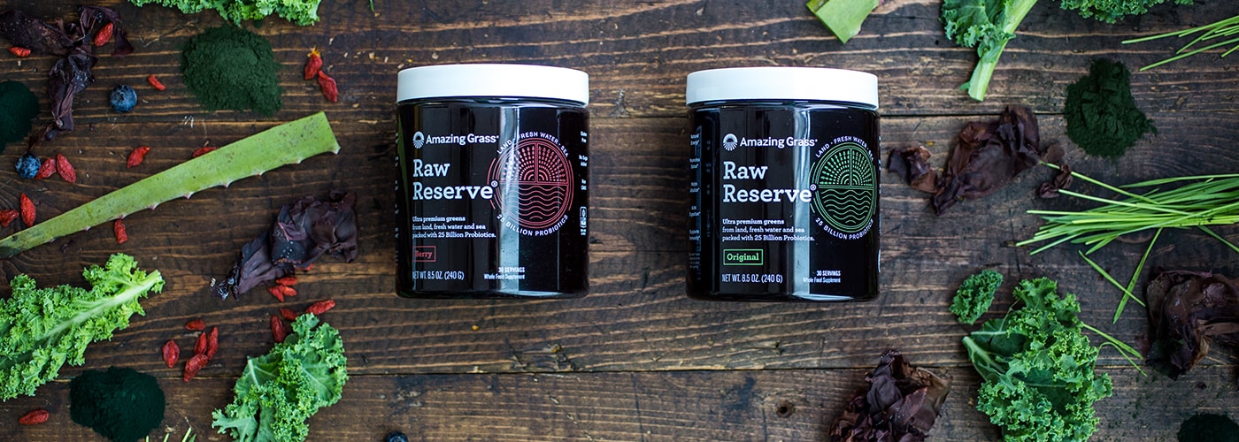 Mix superpotravin Green Raw Reserve - Amazing Grass