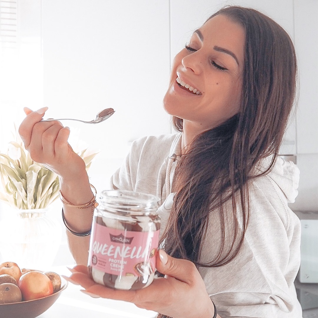 Queenella Proteinová pomazánka Swirly Duo - GYMQUEEN