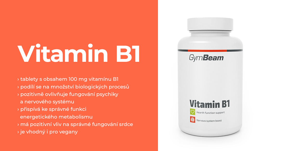 Vitamín B1 - GymBeam