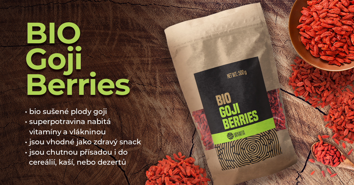 BIO Goji Kustovnice čínská - VanaVita