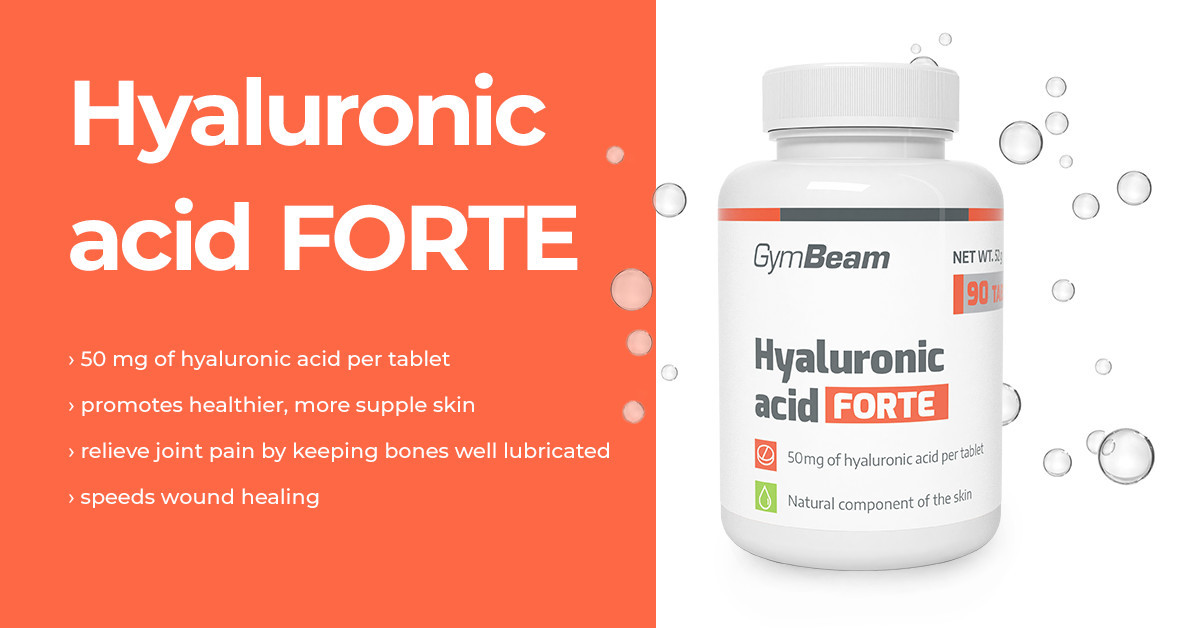 Hyaluronic acid Forte - GymBeam