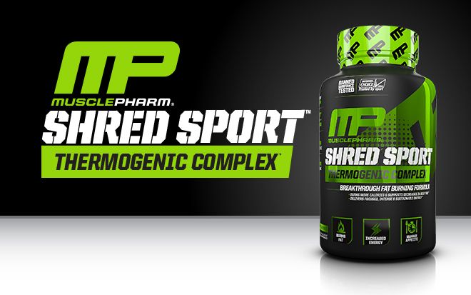 Spalovač tuků Shred Sport - MusclePharm