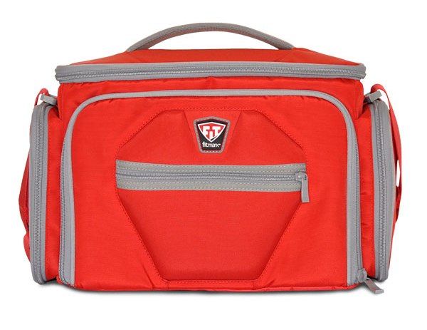 Sportovní taška na jídlo The Shield LG Red - fitmark