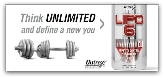 Spalovač tuků Lipo 6 Unlimited reklamní foto