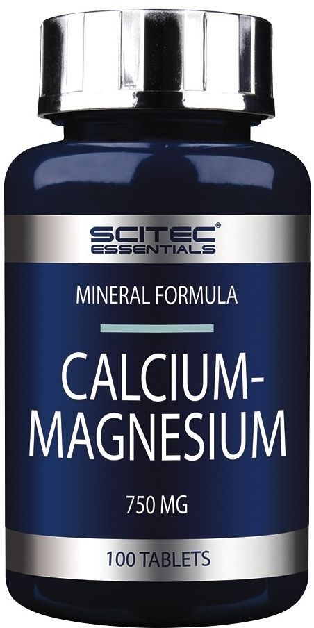 Essentials Calcium-Magnesium 100 tab.- Scitec Nutrition -100 tab
