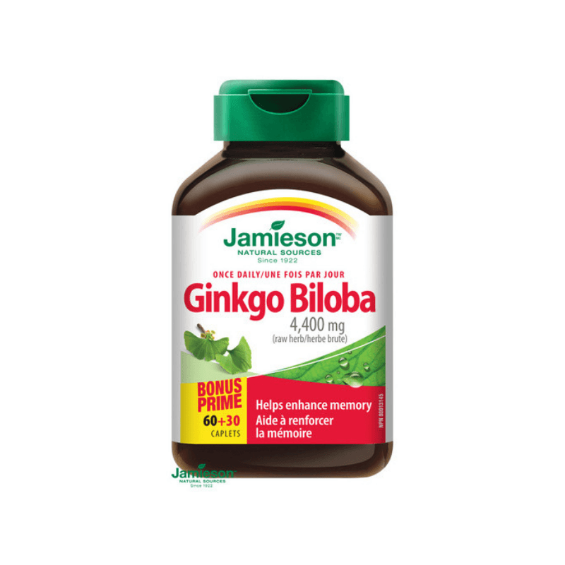 Ginkgo Biloba - Jamieson - 90 tbl