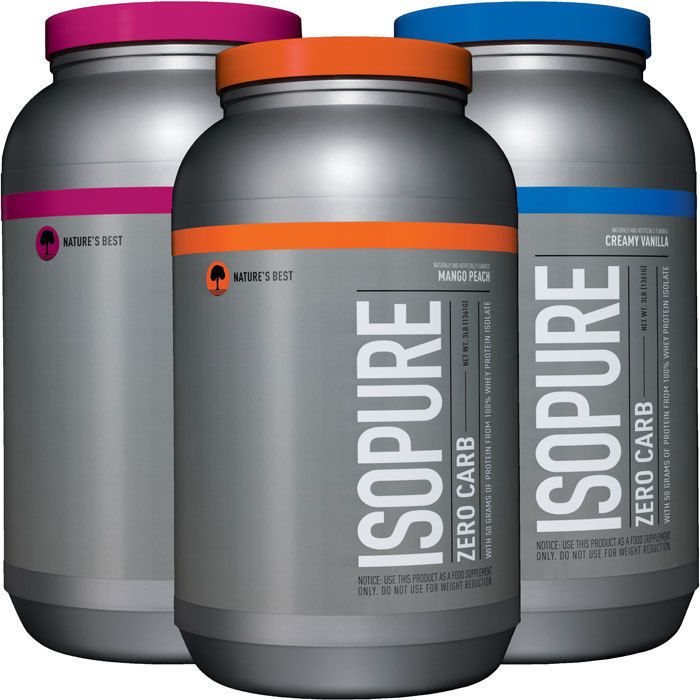 Natures Best Isopure Low Carb / Zero Carb - chocolate low carb