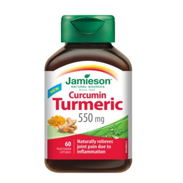 Curcumin Turmeric 550 mg - Jamieson - 60 caps